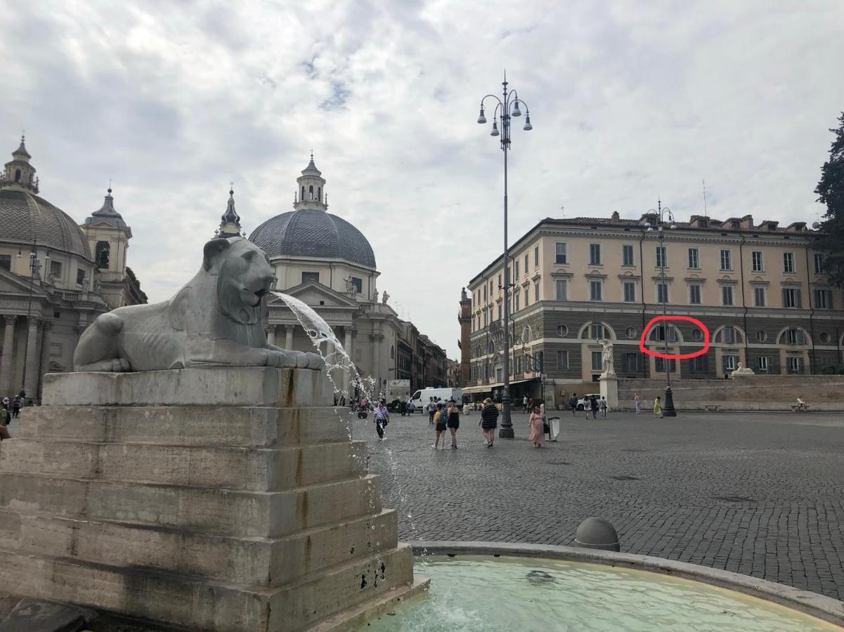 Piazza Del Popolo Mono Apartment Rome Luaran gambar
